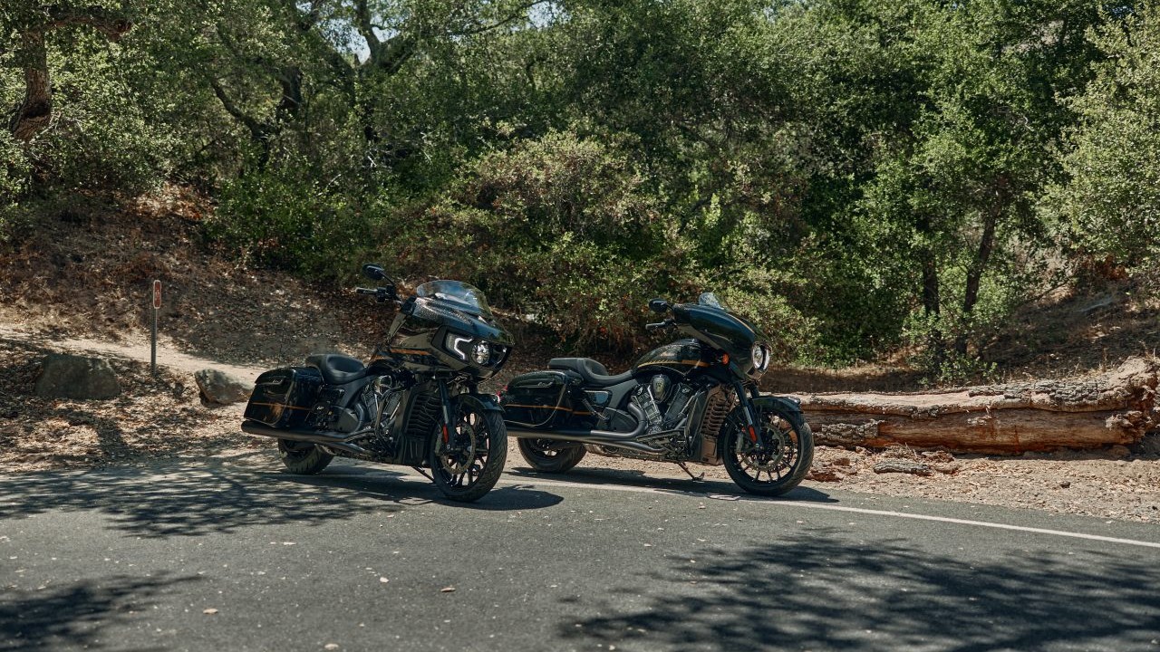 Indian Motorcycle dealership with touring cruiser representing post-Polaris strategy