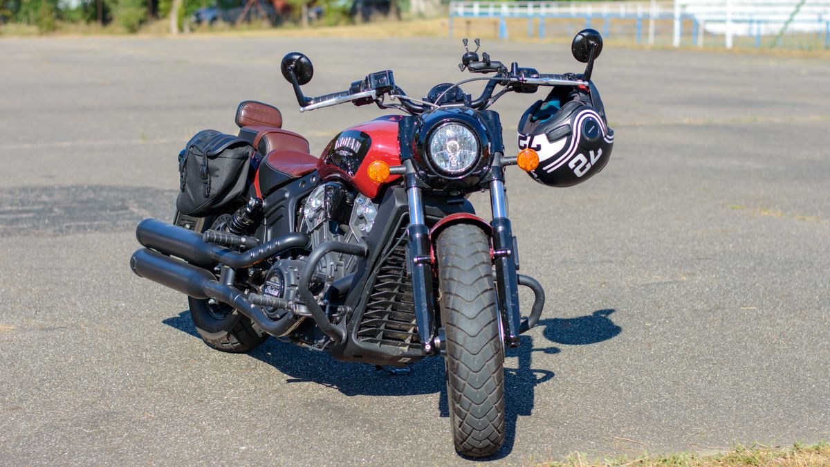 2027 Indian Scout motorcycle lineup on display