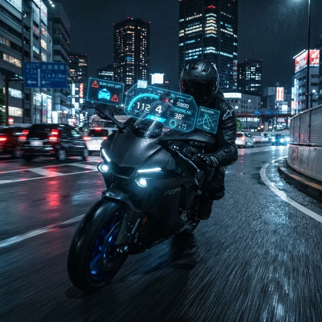 Motorcycle brake and safety technology