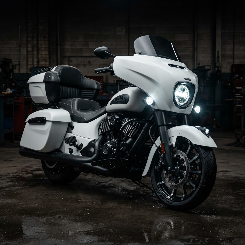 Indian Pursuit cruiser touring upgrades