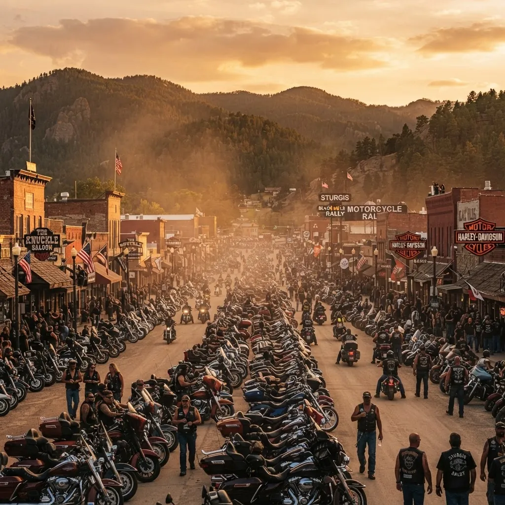 Sturgis Motorcycle Rally 2026 route guide from Canada