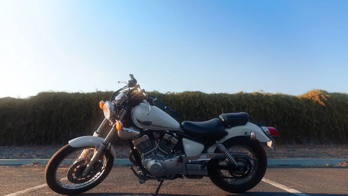 Classic cruiser motorcycle at golden hour representing the 2026 Indian Chief Vintage Sturgis SD Edition