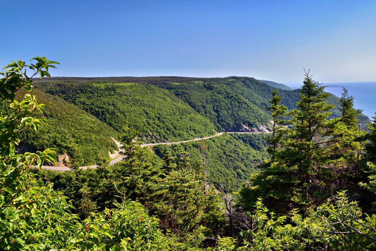 Cabot Trail Cape Breton coastal motorcycle ride