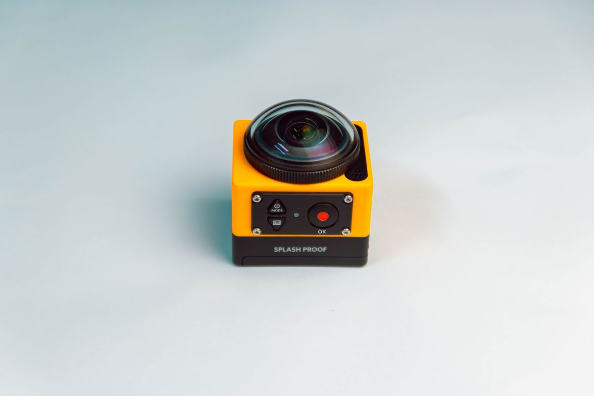 360 degree action camera for content creation