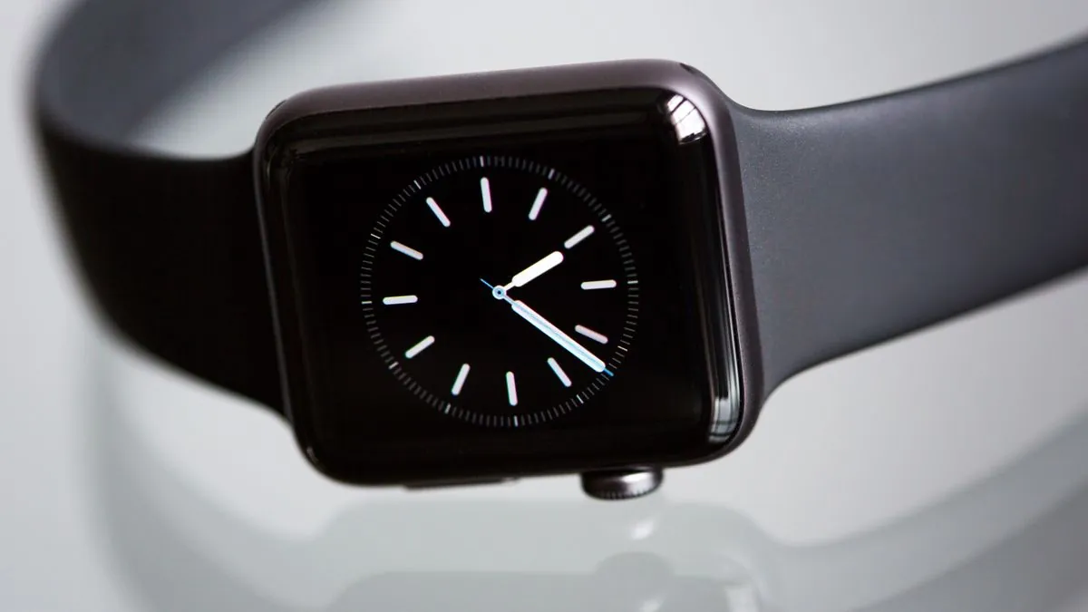 Modern smartwatch with fitness tracking display representing the upcoming Apple Watch Series 12 and Ultra 4