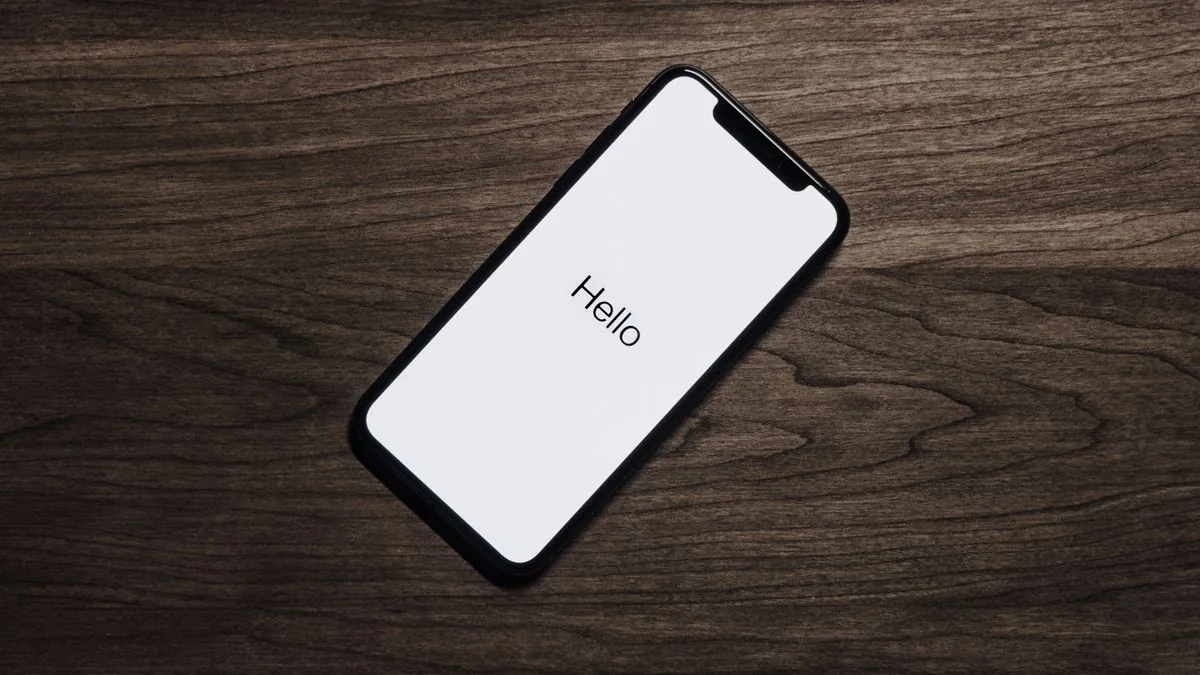 Modern smartphone with triple camera system representing the upcoming Apple iPhone 18 Pro with variable aperture camera