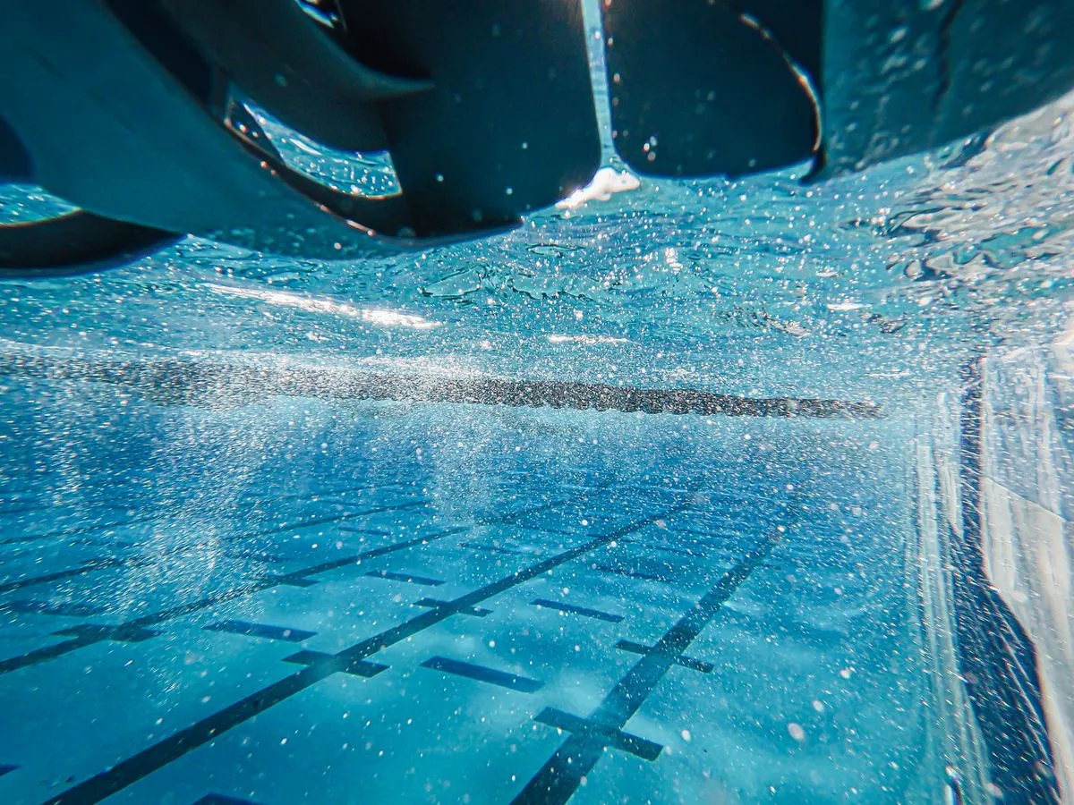 Robotic pool cleaner for swimming pool maintenance