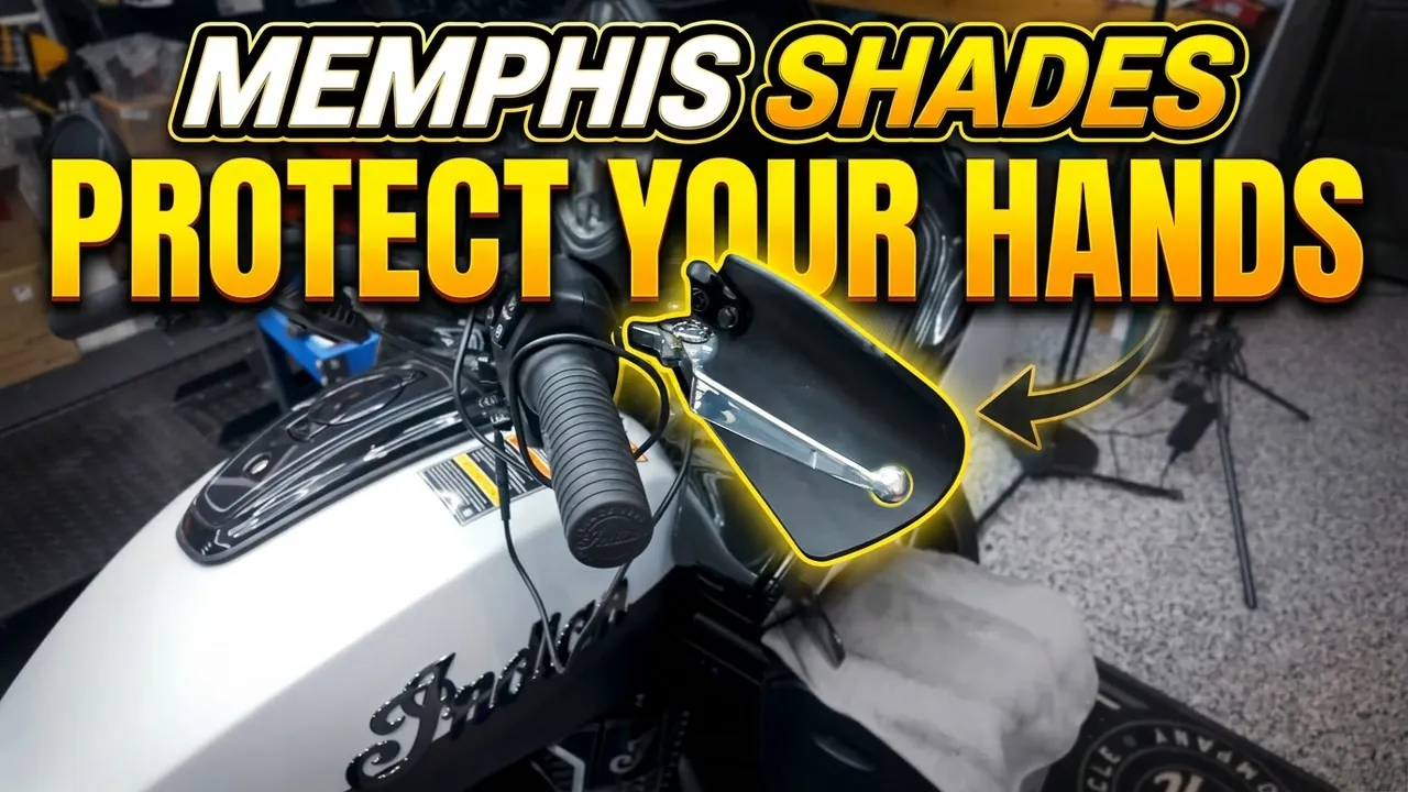 Memphis Shades Hand Guards on My Indian Pursuit – Full Insta — Greg Toope motorcycle video