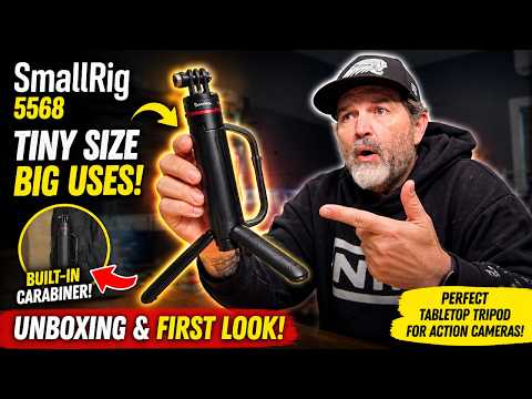 SMALLRIG Carabiner Action Camera Tripod Review – Worth Addin