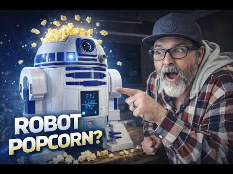 R2-D2 Popcorn Maker Unboxing & Review | Is It Worth It for S