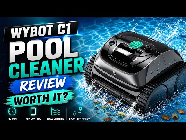 Wybot C1 robotic pool cleaner review 2026 – best budget pool robot in Canada