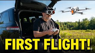 First Flight with the Antigravity A1 Drone!