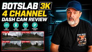 BOTSLAB 3K 4 Channel Dash Cam Review – 360° Coverage, GPS, WiFi & Parking Mode